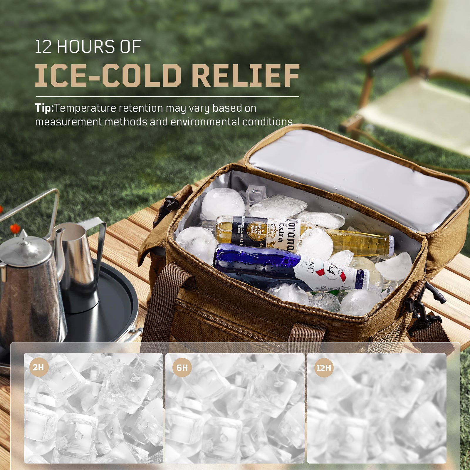 1TG Tactical Nylon Insulated Lunch Bag 18L-24L